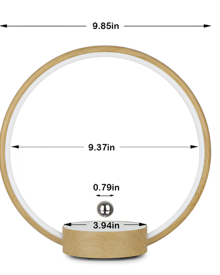 Tablefunny Magnetic Levitation Ring Lamp - Modern Desktop Decorative Ornament for Home & Office