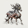 Dragon Horse（White，not detachable）