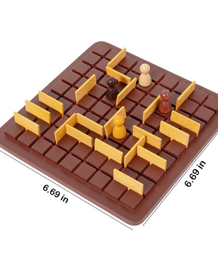 Tablefunny Outsmart Your Opponent! Classic Maze Strategy Board Game | Tactical Warfare, Move by Move | Perfect for All Ages