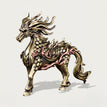 Dragon Horse（Yellow，not detachable）