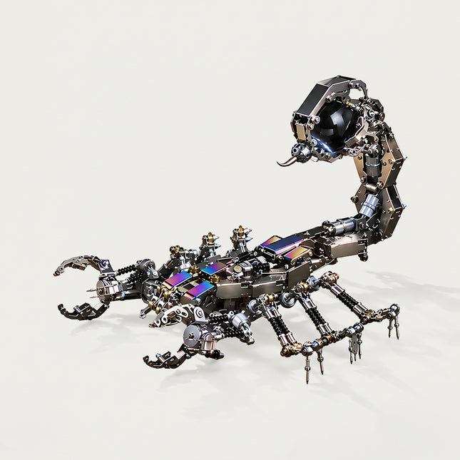 Tablefunny Mechanical Scorpion, steampunk 3D metal puzzle, collectible shelf decor